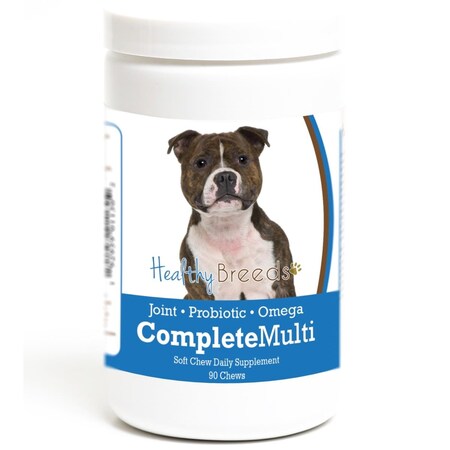 Pamperedpets Staffordshire Bull Terrier all in one Multivitamin Soft Chew PA3489908